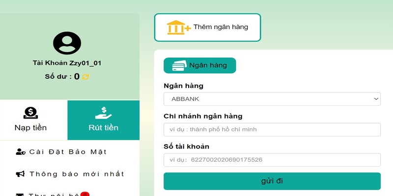 Sơ bộ khái quát ý nghĩa rút tiền 79king